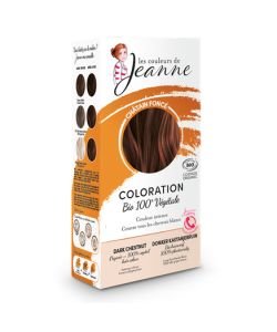 Coloration Châtain foncé BIO, 2 sachets